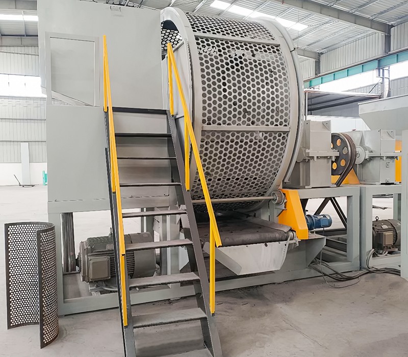 Dramhaíl Tionscail Tire Shredder